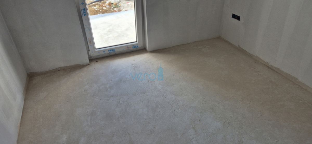 Bai Soline, isola di Krk, appartamento bilocale al piano, vista, nuova costruzione, in vendita