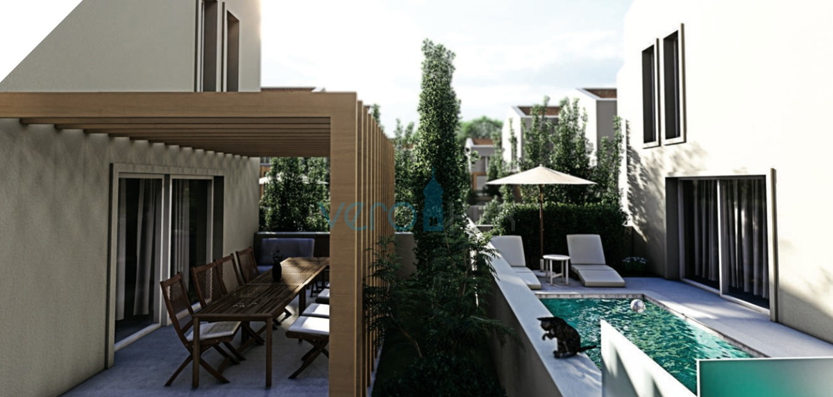 Isola di Krk, Dobrinj, zona più ampia, terreno edificabile 512 m2, in vendita