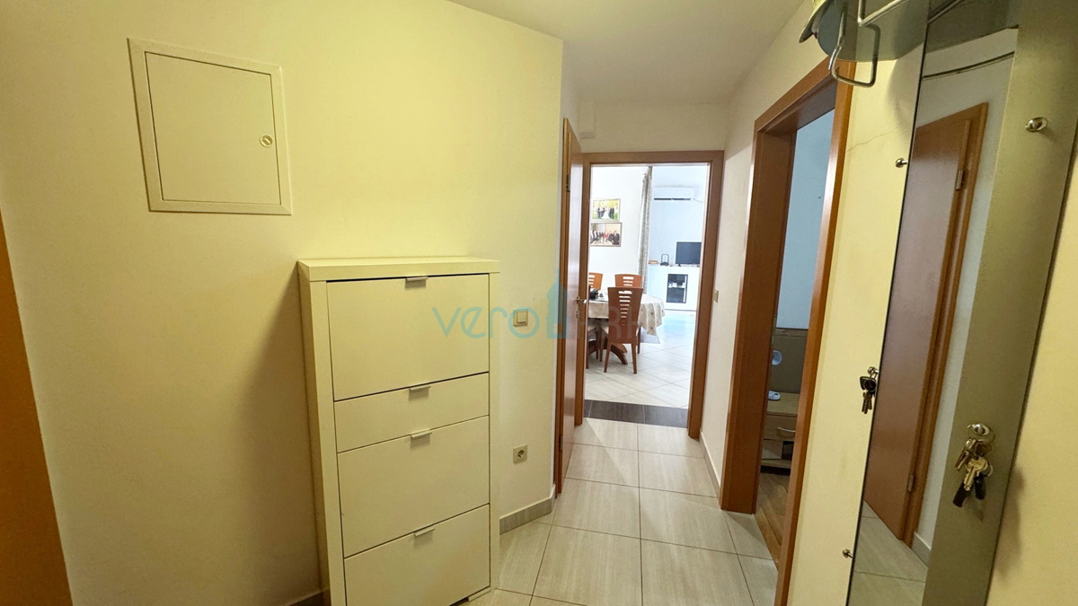 Isola di Krk, baia di Soline, appartamento con due camere, 50 m dal mare, vista, in vendita