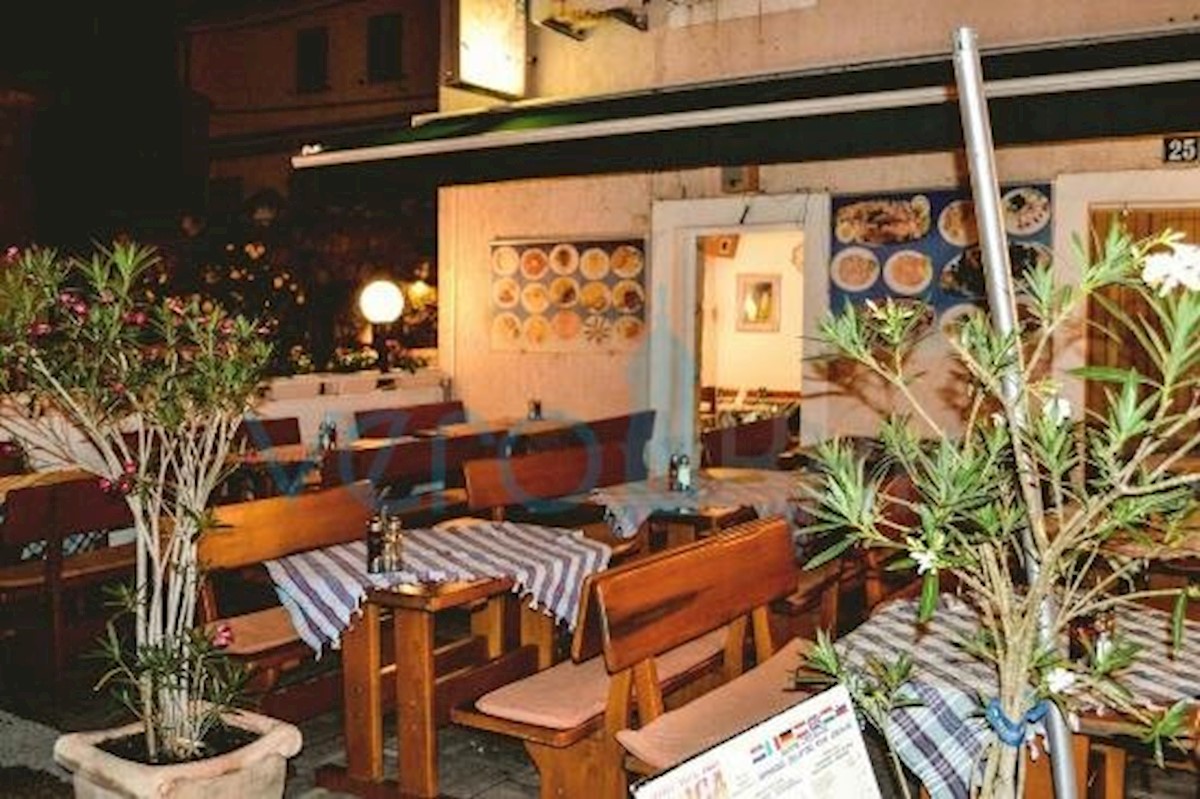 Punat, isola di Krk, in vendita o in affitto, ristorante ben consolidato sul lungomare