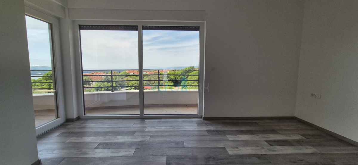 Isola di Krk, città di Krk, dintorni, villa 200m2, piscina, vista aperta, vendita