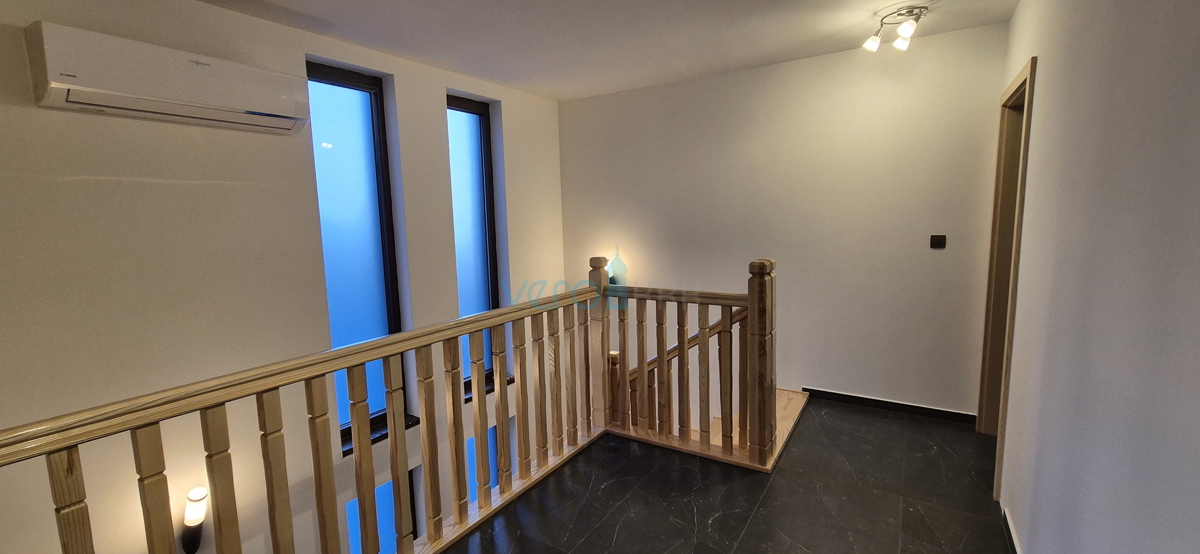 Uvala Soline, isola di Krk, nuova costruzione, villa indipendente, piscina, vista, vendita