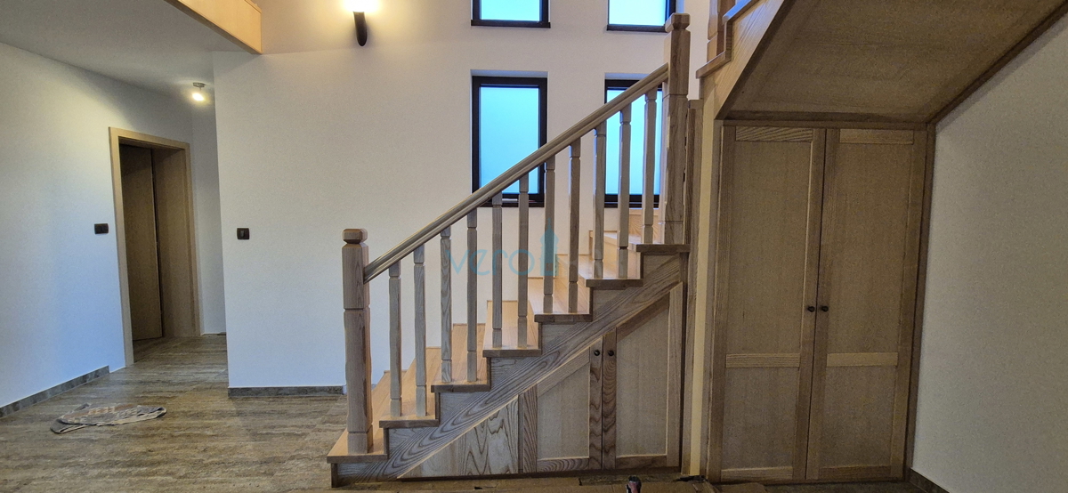 Uvala Soline, isola di Krk, nuova costruzione, villa indipendente, piscina, vista, vendita