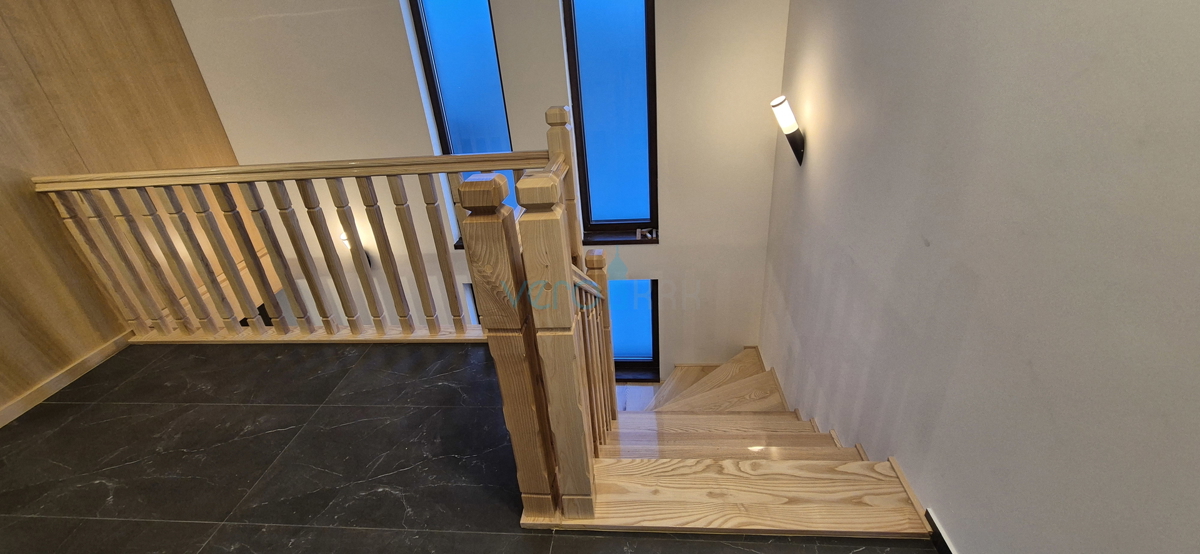 Uvala Soline, isola di Krk, nuova costruzione, villa indipendente, piscina, vista, vendita