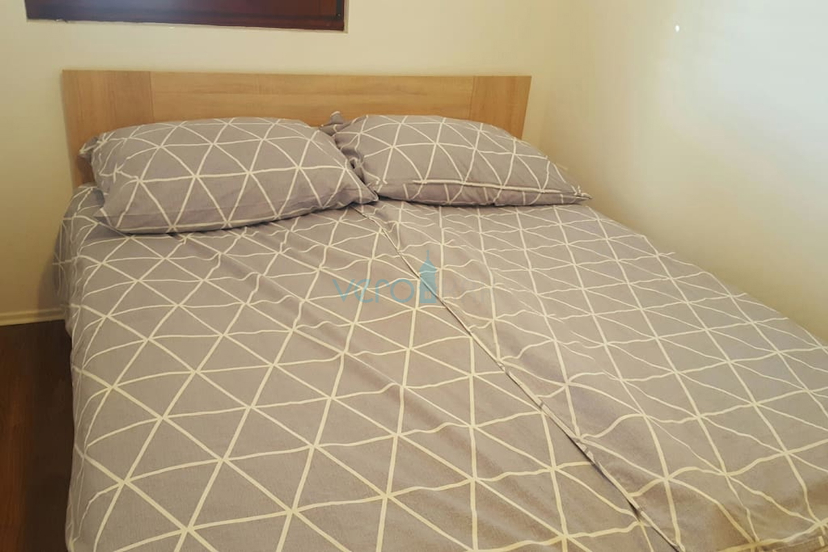 Isola di Krk, Dobrinj, periferia, casa prefabbricata indipendente con giardino