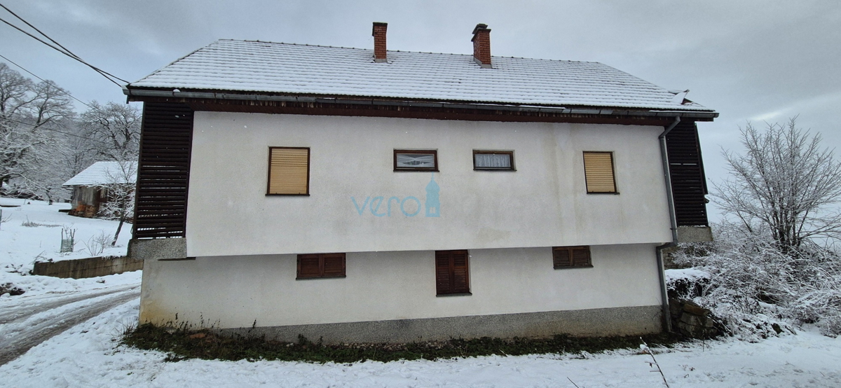 Gorski kotar, Vrbovsko, casa indipendente con 3 appartamenti, giardino, vendita