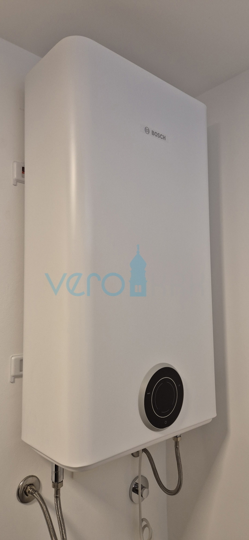 Isola di Krk, Omišalj, Appartamento al primo piano con vista, giardino, 170 m dal mare, in vendita