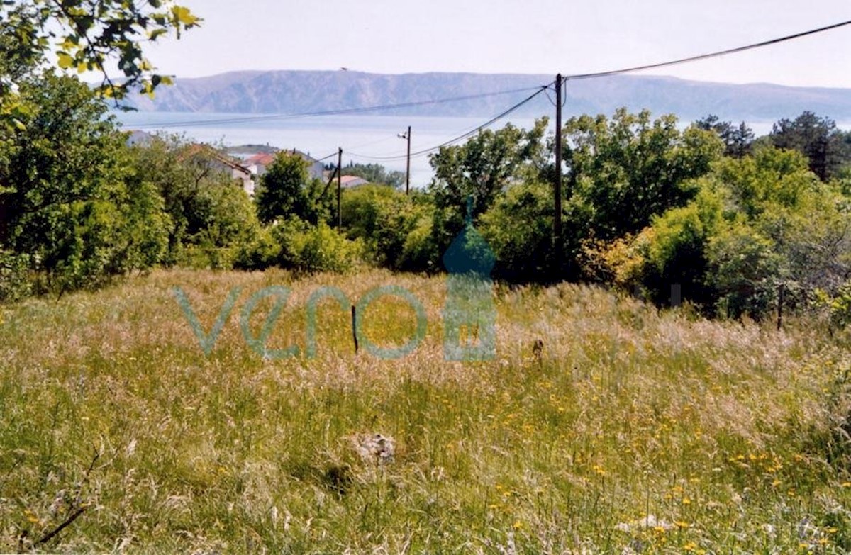 Novi Vinodolski, Klenovica - terreno edificabile, vista, 500 m dal mare, in vendita