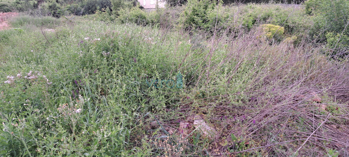 Malinska, isola di Krk, terreno edificabile di 958 m2 in posizione esclusiva, vista, vendita