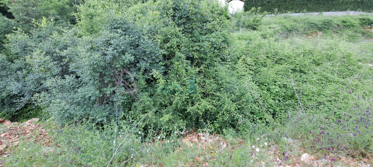 Malinska, isola di Krk, terreno edificabile di 958 m2 in posizione esclusiva, vista, vendita