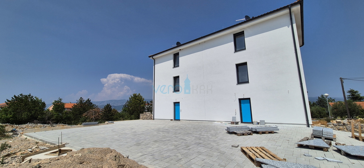 Šilo, isola di Krk, appartamento bilocale, piano terra, giardino, in vendita