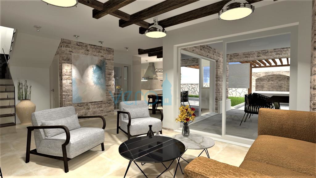 Vrbnik, dintorni, Casa indipendente 136 m2 con piscina e giardino, in vendita