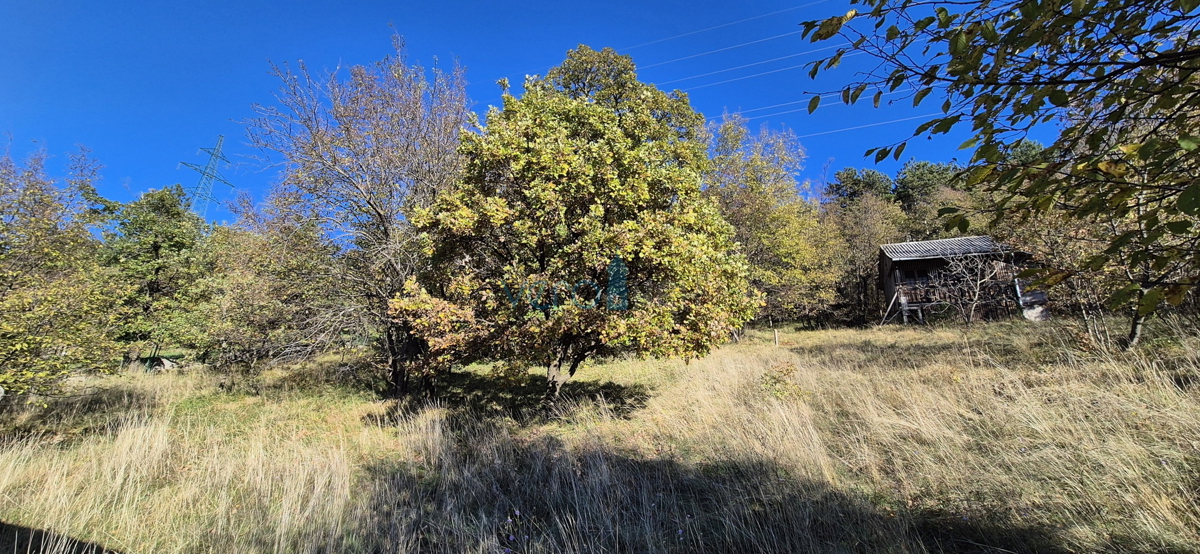 Bakar, Hreljin - casa bifamiliare in pietra, vista mare, giardino 821 m2 + terreno edificabile 876 m2, vendita