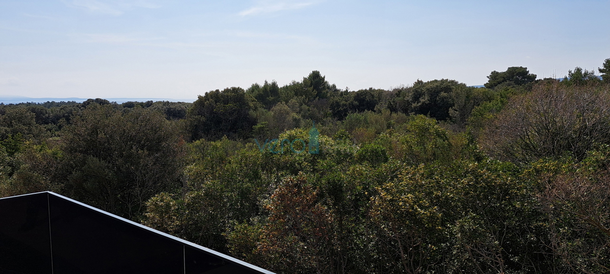 Città di Krk, moderno appartamento duplex, piscina sul tetto, terrazza, vista, nuova costruzione, vendita