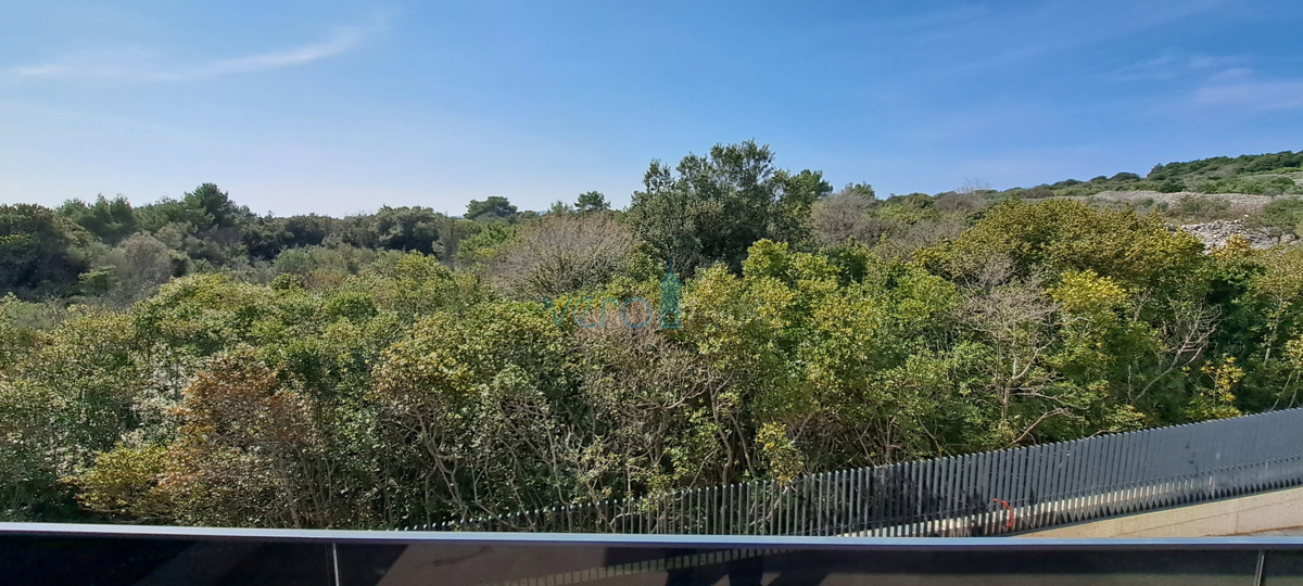 Città di Krk, moderno appartamento duplex, piscina sul tetto, terrazza, vista, nuova costruzione, vendita