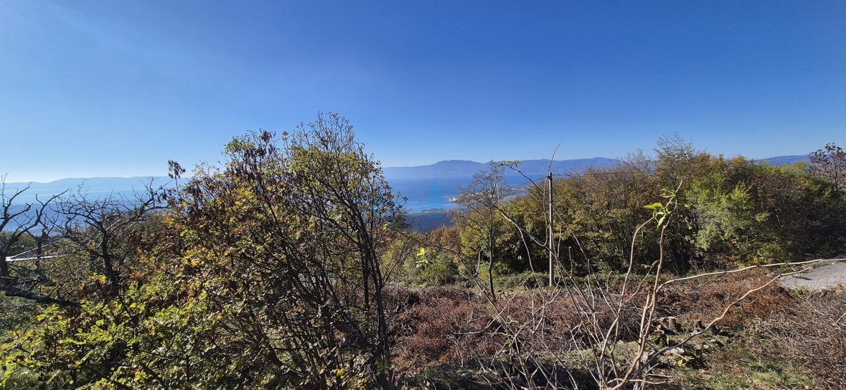 Bakar, Hreljin, terreno edificabile 845 m2, vista mare, vendita