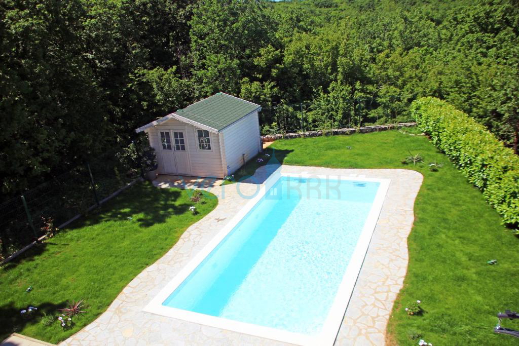 Isola di Krk, Šilo, casa unifamiliare, giardino, piscina, vista mare, in vendita