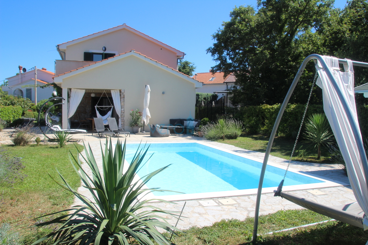 Isola di Krk, Šilo, casa unifamiliare, giardino, piscina, vista mare, in vendita