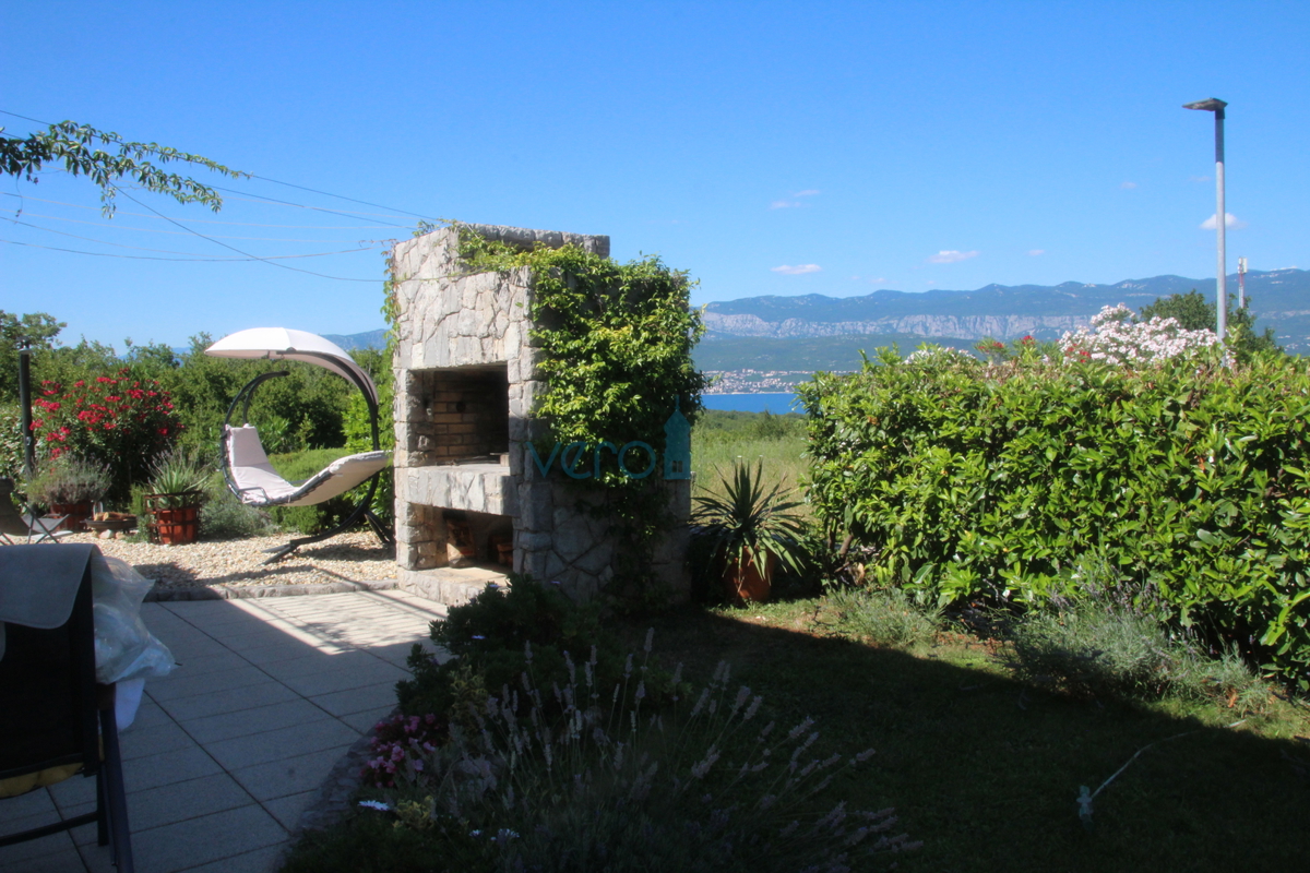 Isola di Krk, Šilo, casa unifamiliare, giardino, piscina, vista mare, in vendita