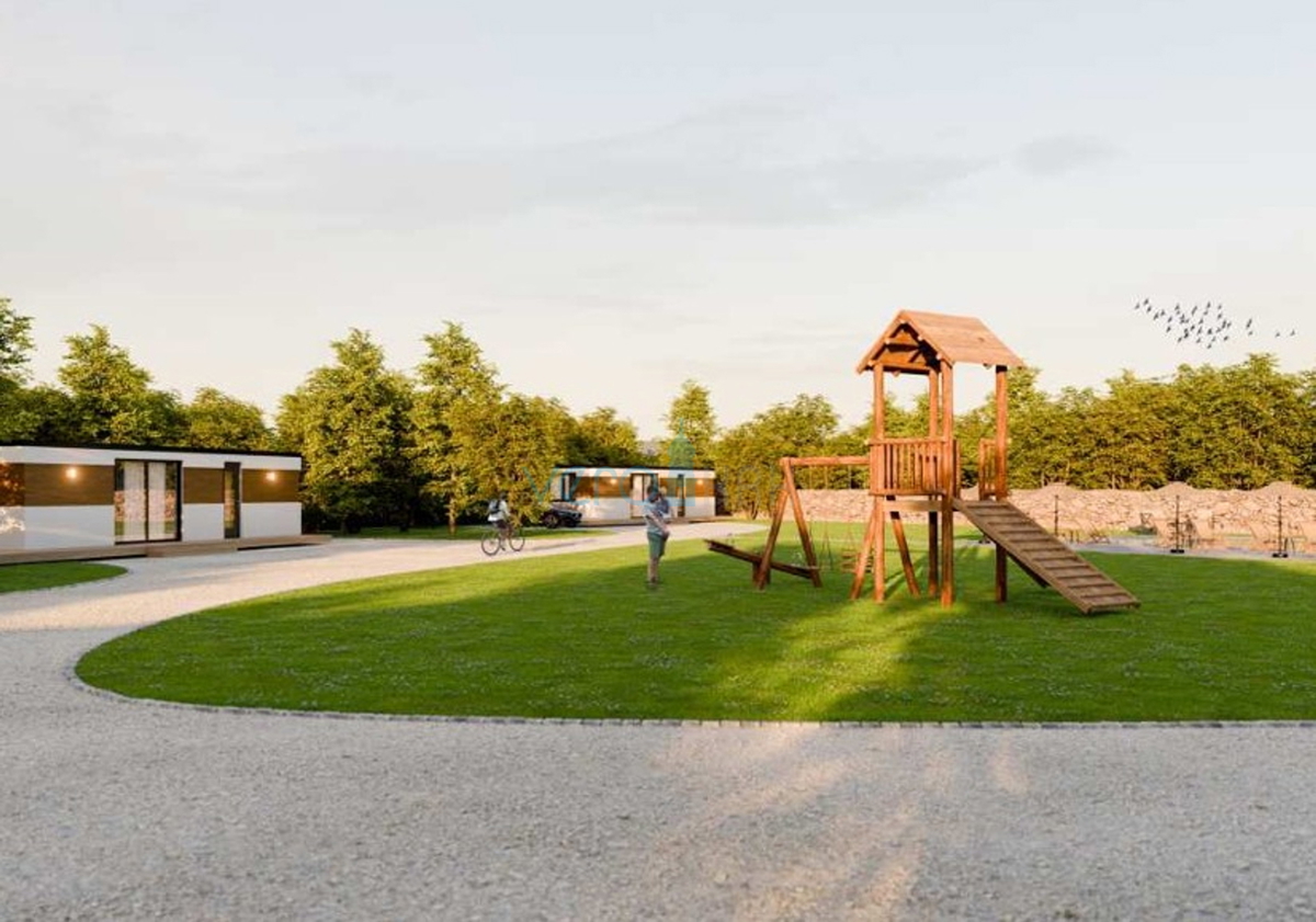 Isola di Krk, Vrbnik, terreno nella zona T3 (campeggi) 5633 m2, in vendita