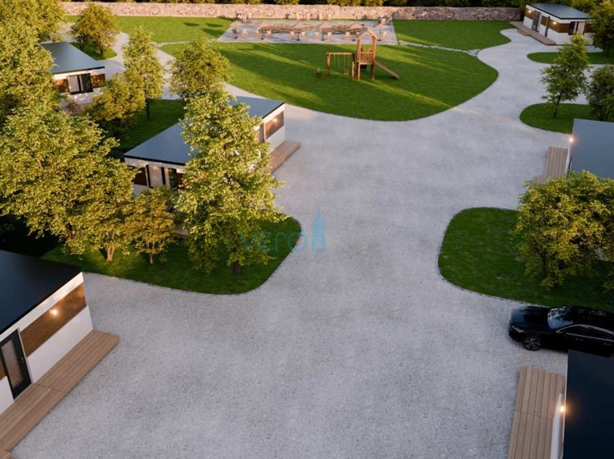 Isola di Krk, Vrbnik, terreno nella zona T3 (campeggi) 5633 m2, in vendita