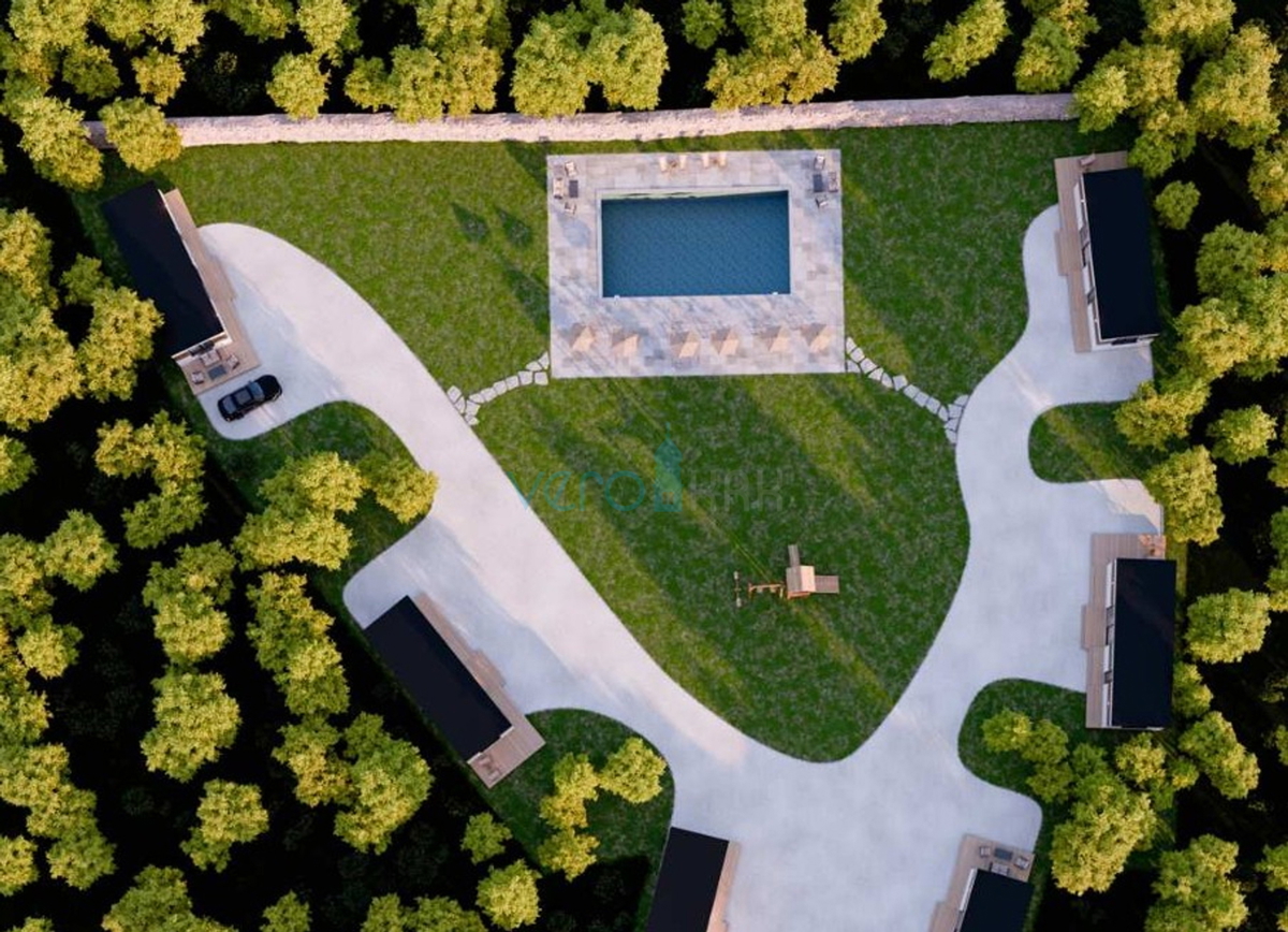 Isola di Krk, Vrbnik, terreno nella zona T3 (campeggi) 5633 m2, in vendita