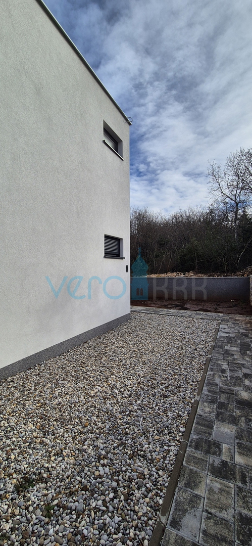 Isola di Krk, Malinska, nuova costruzione, casa moderna con piscina, giardino, vista, vendita