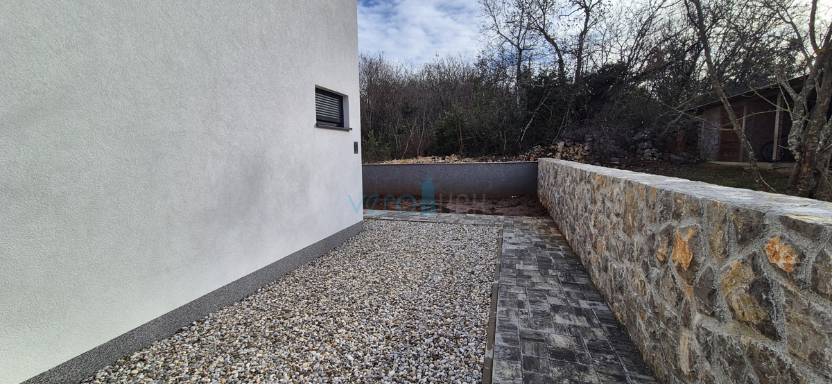 Isola di Krk, Malinska, nuova costruzione, casa moderna con piscina, giardino, vista, vendita