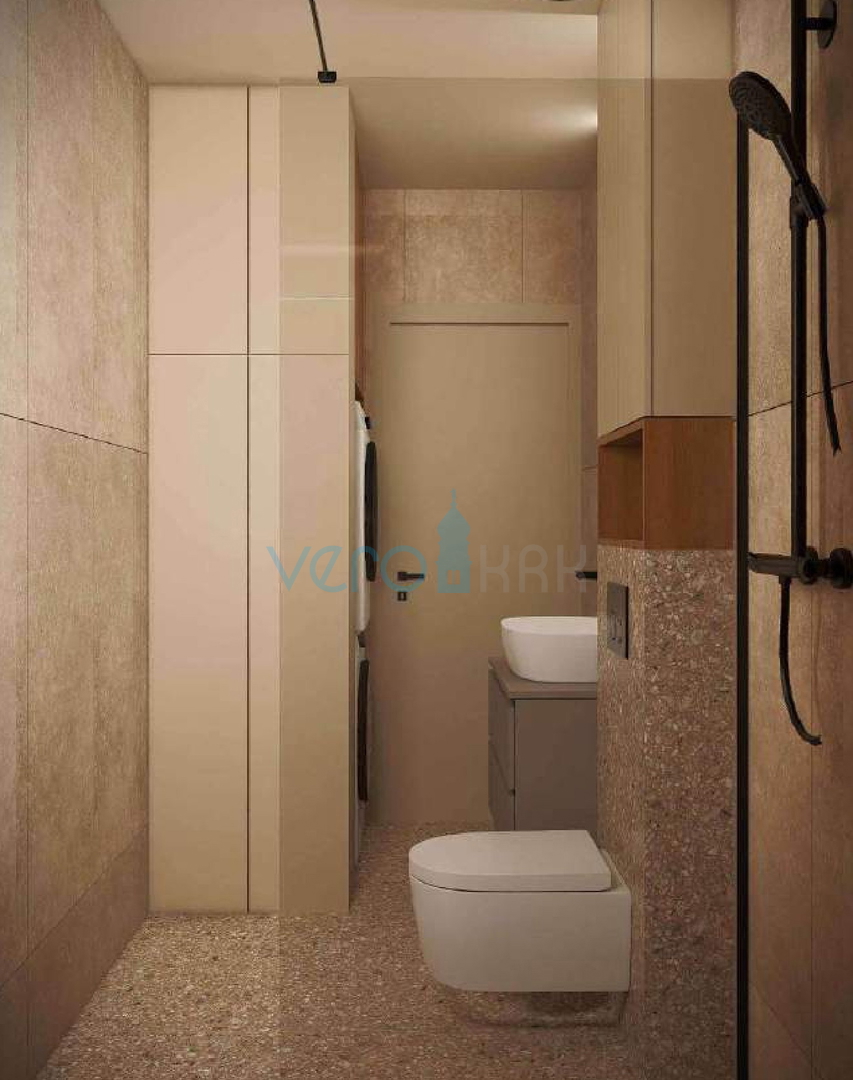 Otok Krk, Omišalj, appartamento bilocale al piano terra, nuova costruzione, giardino, vendita