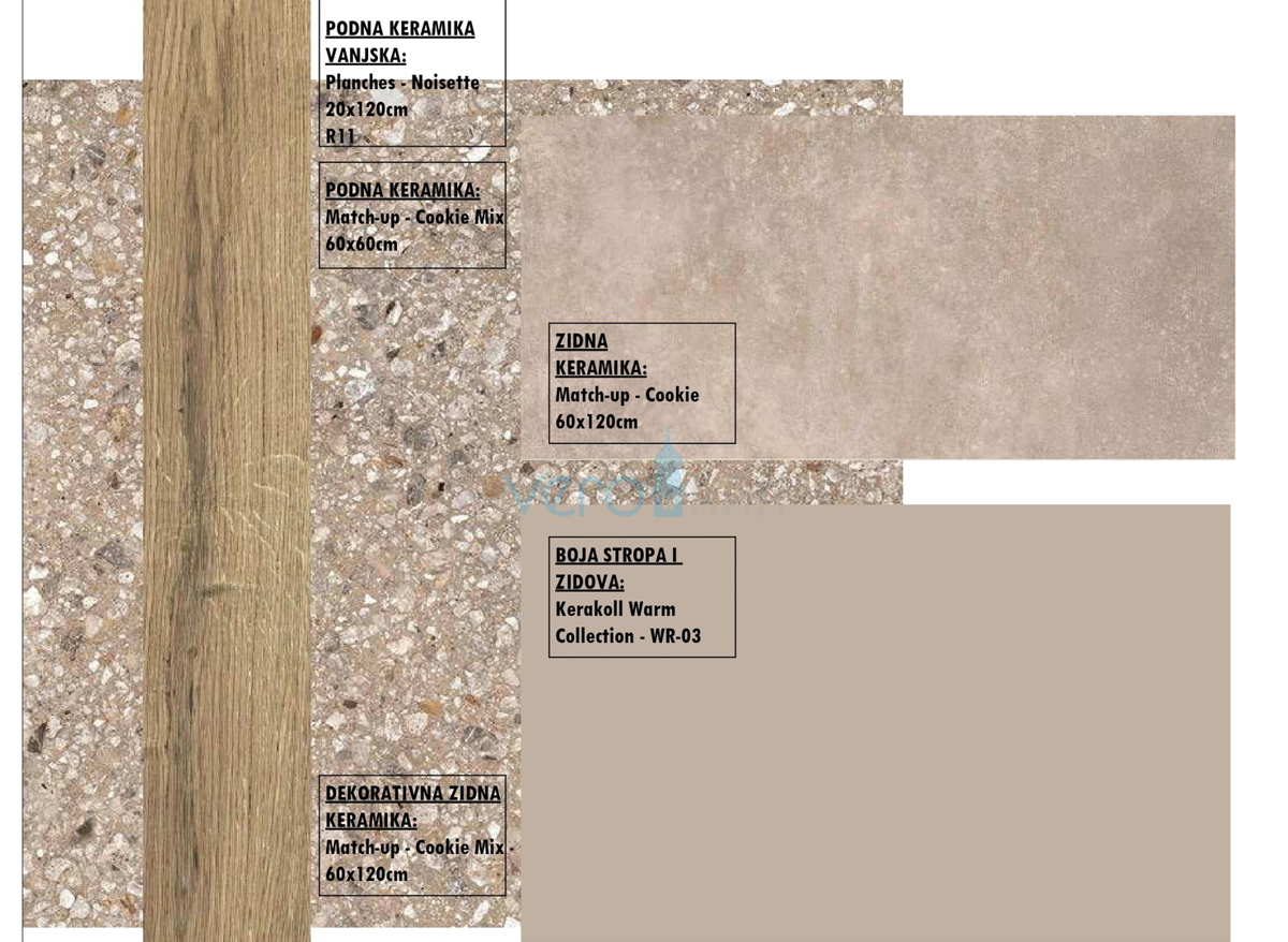 Otok Krk, Omišalj, appartamento bilocale al piano terra, nuova costruzione, giardino, vendita