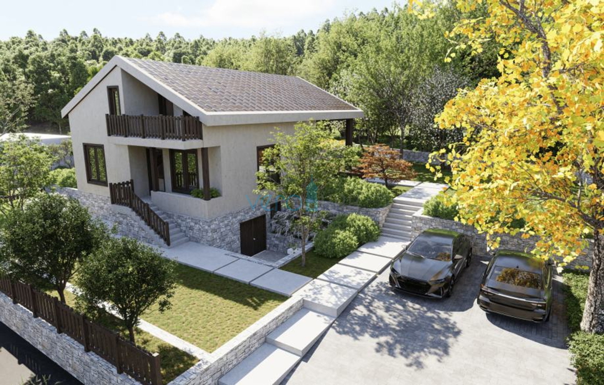 Matulji, Šapjane, Casa indipendente con giardino in posizione tranquilla, da ristrutturare, in vendita