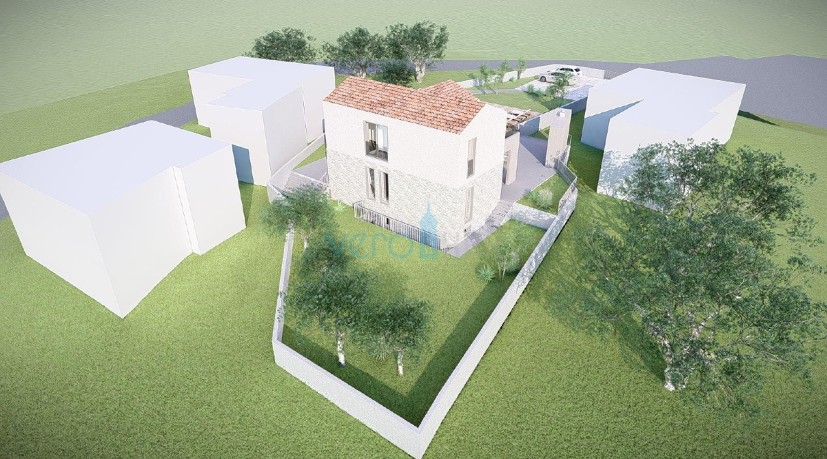 Isola di Krk, Vrbnik, Garica, terreno edificabile 916 m2, in vendita