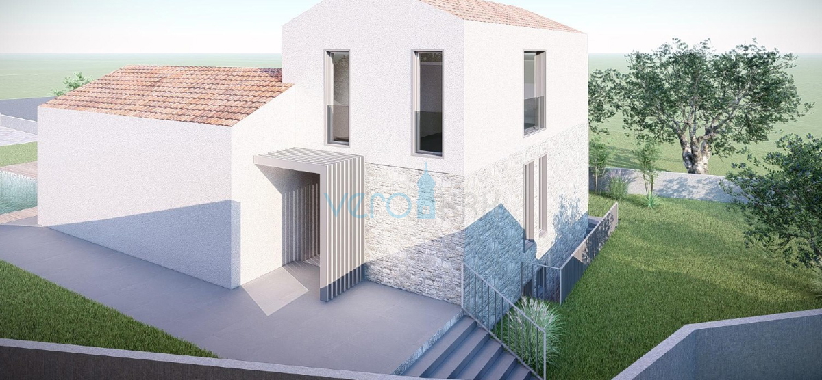 Isola di Krk, Vrbnik, Garica, terreno edificabile 916 m2, in vendita