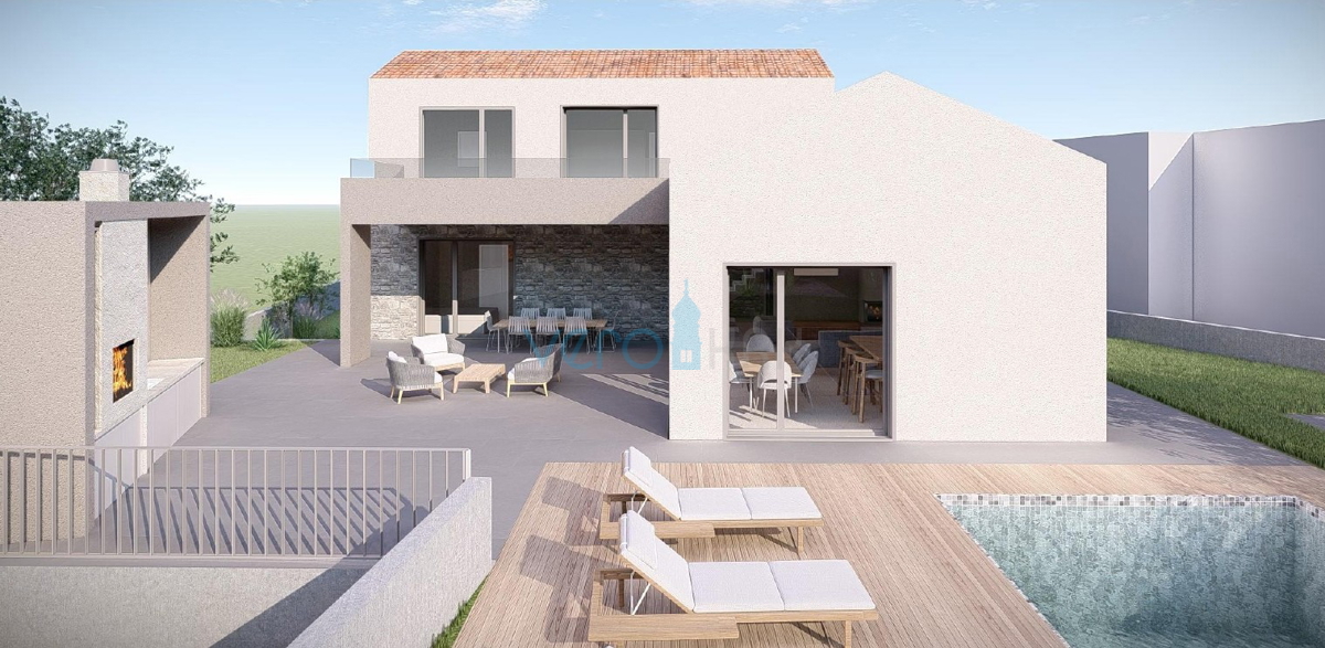 Isola di Krk, Vrbnik, Garica, terreno edificabile 916 m2, in vendita