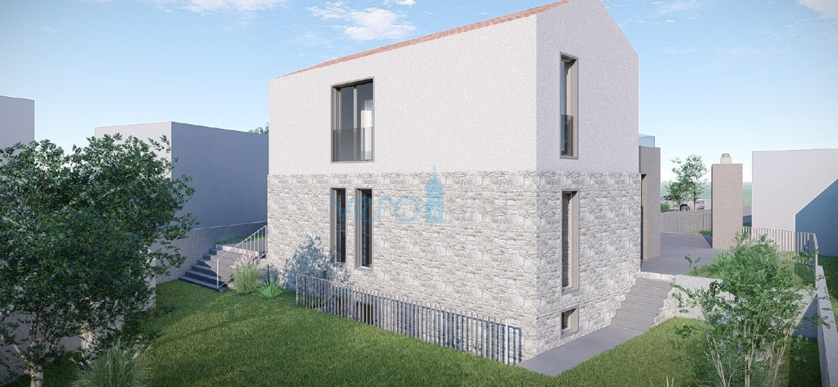 Isola di Krk, Vrbnik, Garica, terreno edificabile 916 m2, in vendita
