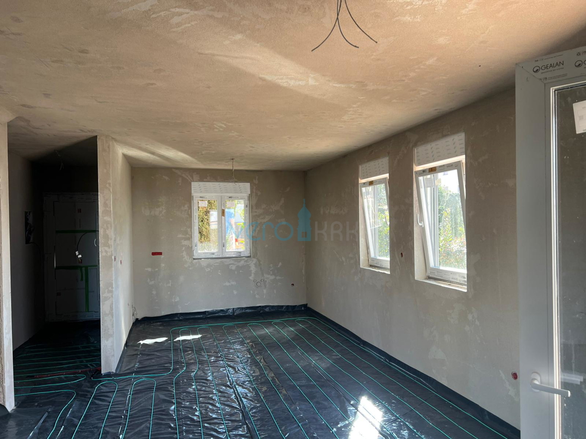 Malinska, isola di Krk, nuova casa bifamiliare, vista mare, in vendita