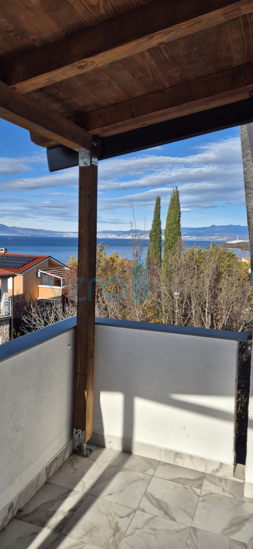 Njivice, isola di Krk, appartamento con una camera da letto con splendida vista mare, vendita