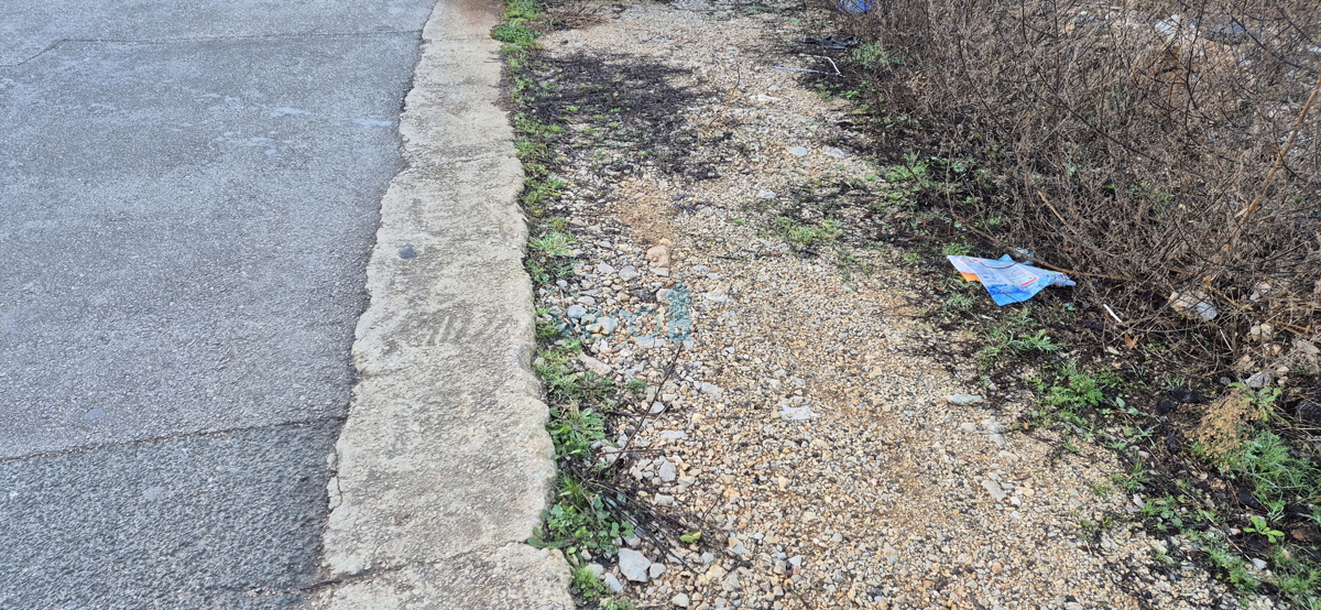 Isola di Krk, Malinska, periferia, terreno edificabile 630 m2, vista, vendita