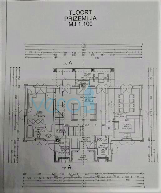 Valtura, Ližnjan - terreno edificabile con permesso valido, vendita