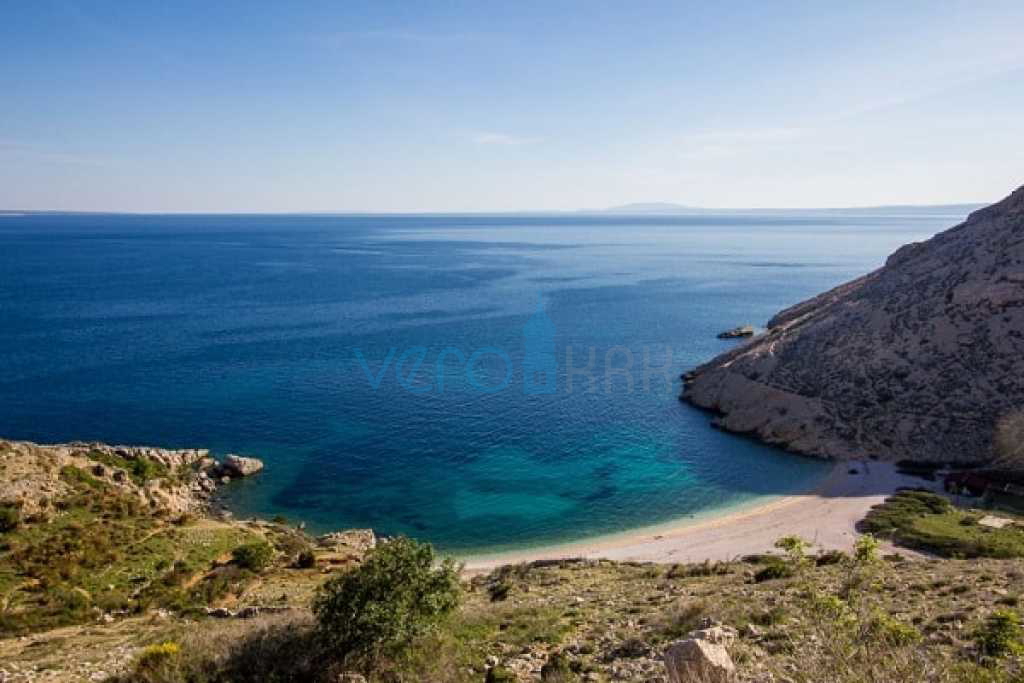 Isola di Krk, Stara Baška, casa indipendente, 4 appartamenti, vista sul mare aperto, in vendita