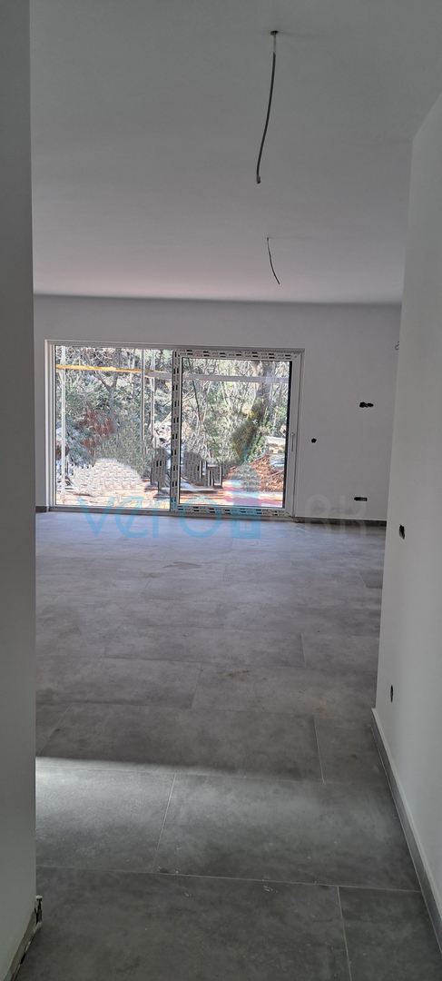 Uvala Soline, isola di Krk, zona, appartamento bilocale al piano terra, giardino, nuova costruzione, in vendita