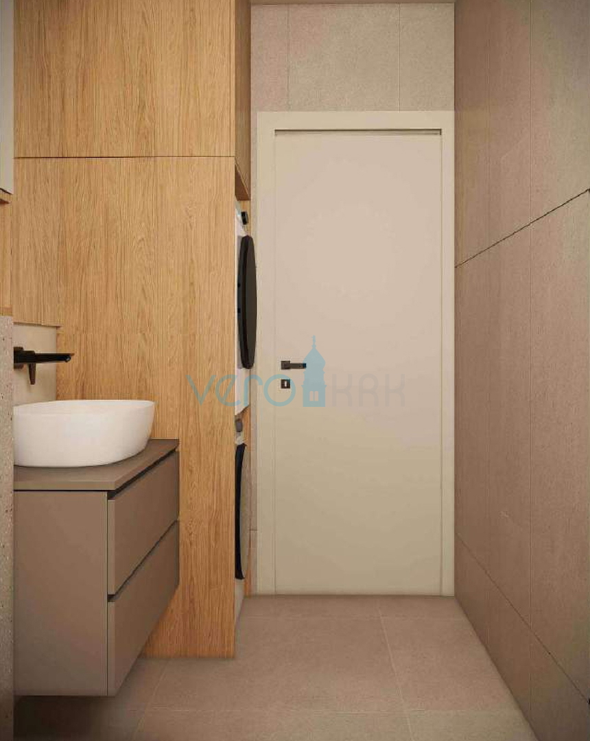 Otok Krk, Omišalj, Appartamento 2S+DB al 1° piano con balcone, 2 posti auto, nuova costruzione, vista, vendita