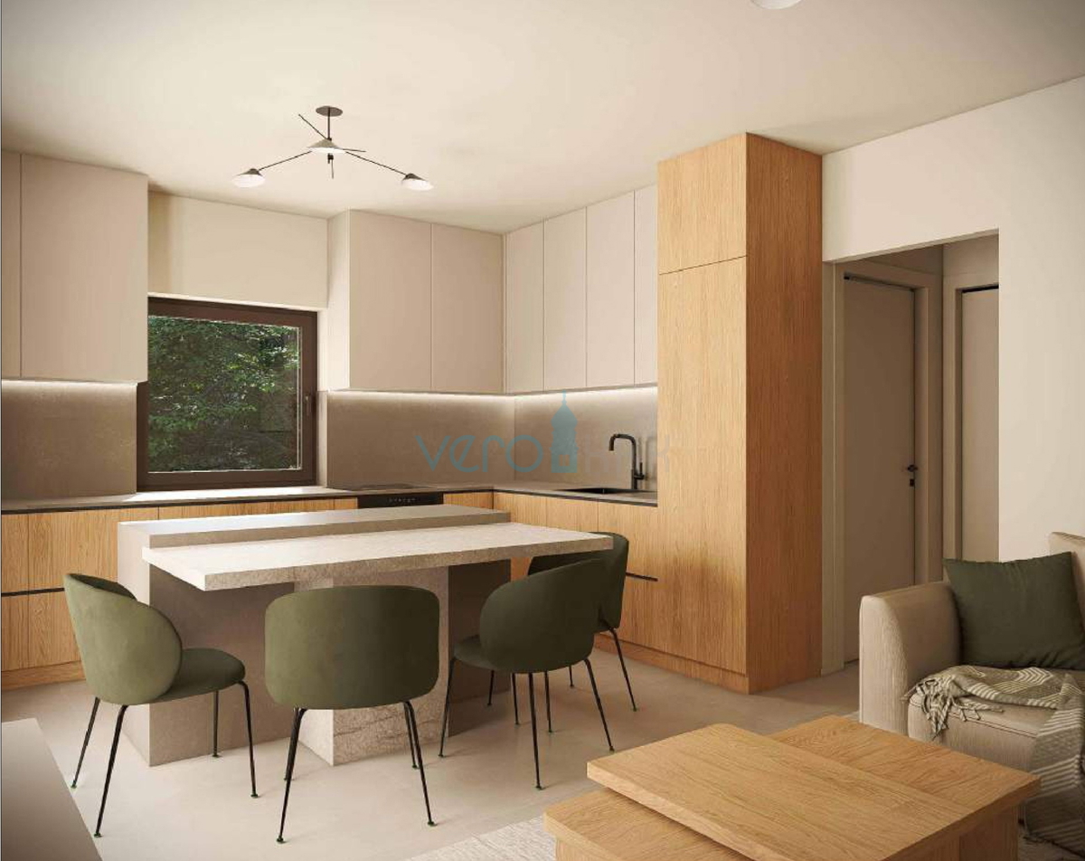 Otok Krk, Omišalj, Appartamento 2S+DB al 1° piano con balcone, 2 posti auto, nuova costruzione, vista, vendita