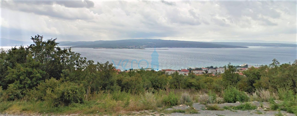 Crikvenica, Terreno edificabile con progetto e vista sul mare aperto