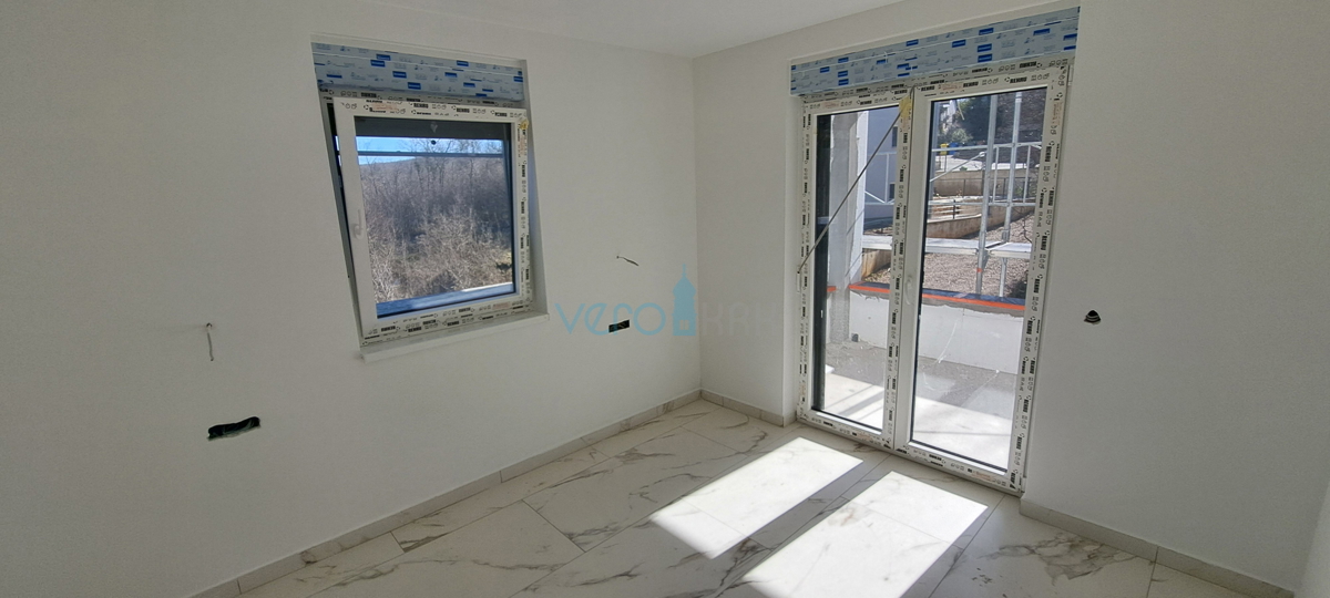 Uvala Soline, isola di Krk, dintorni, appartamento bilocale al piano, terrazza, nuova costruzione, vendita