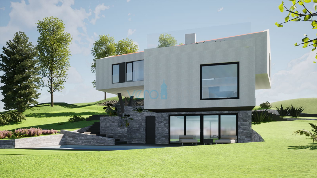 Vrbnik, Terreno edificabile 1231 m2, posizione top, vista, vendita
