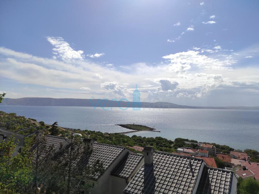 Novi Vinodolski, Klenovica, appartamento su due piani 144,73 m², vista mare, in vendita