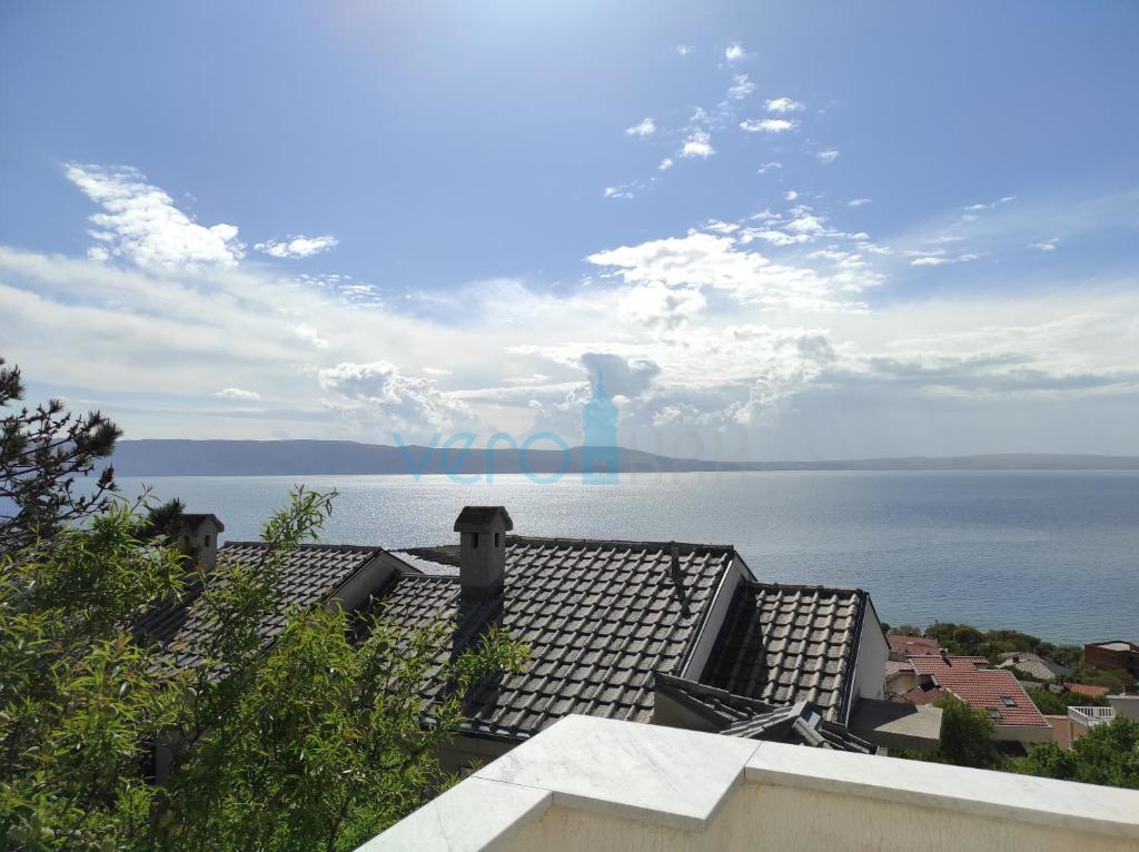 Novi Vinodolski, Klenovica, appartamento su due piani 144,73 m², vista mare, in vendita