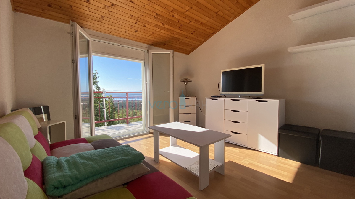 Crikvenica, Jadranovo, Appartamento con due camere da letto con soggiorno e vista aperta sul mare!