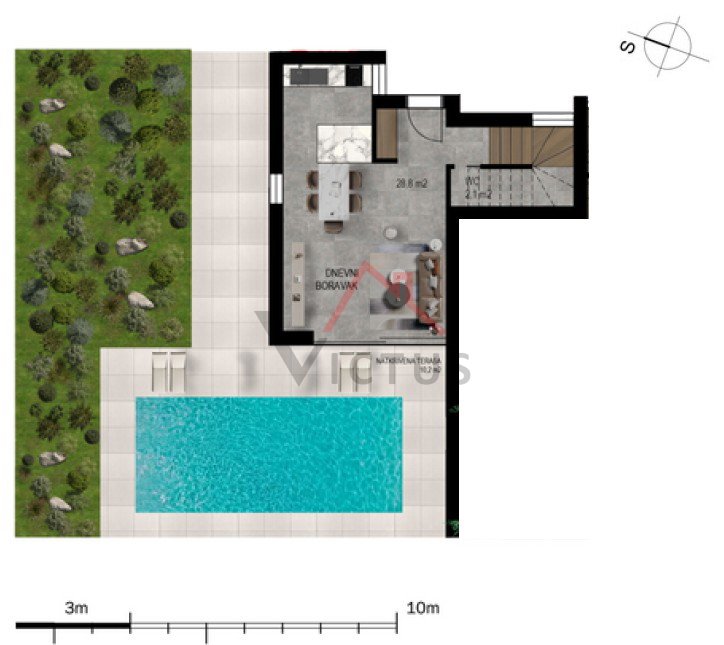 CRIKVENICA - Esclusiva casa bifamiliare con piscina